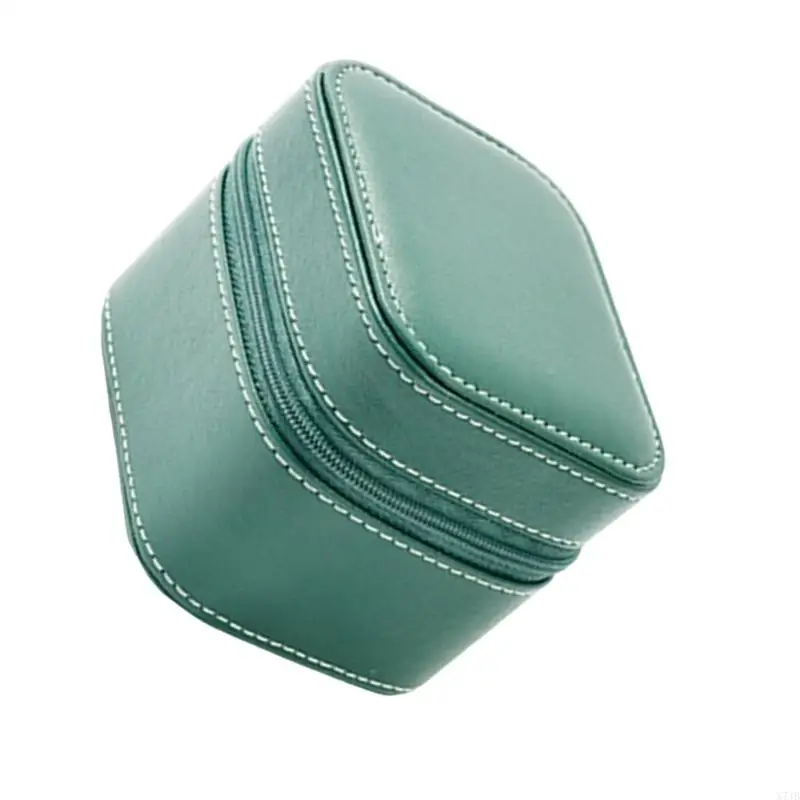 Practical PU Leather Watch Holder Watch Case For Business Trip And Travel Suited And Bracelet Jewelry Organizers
