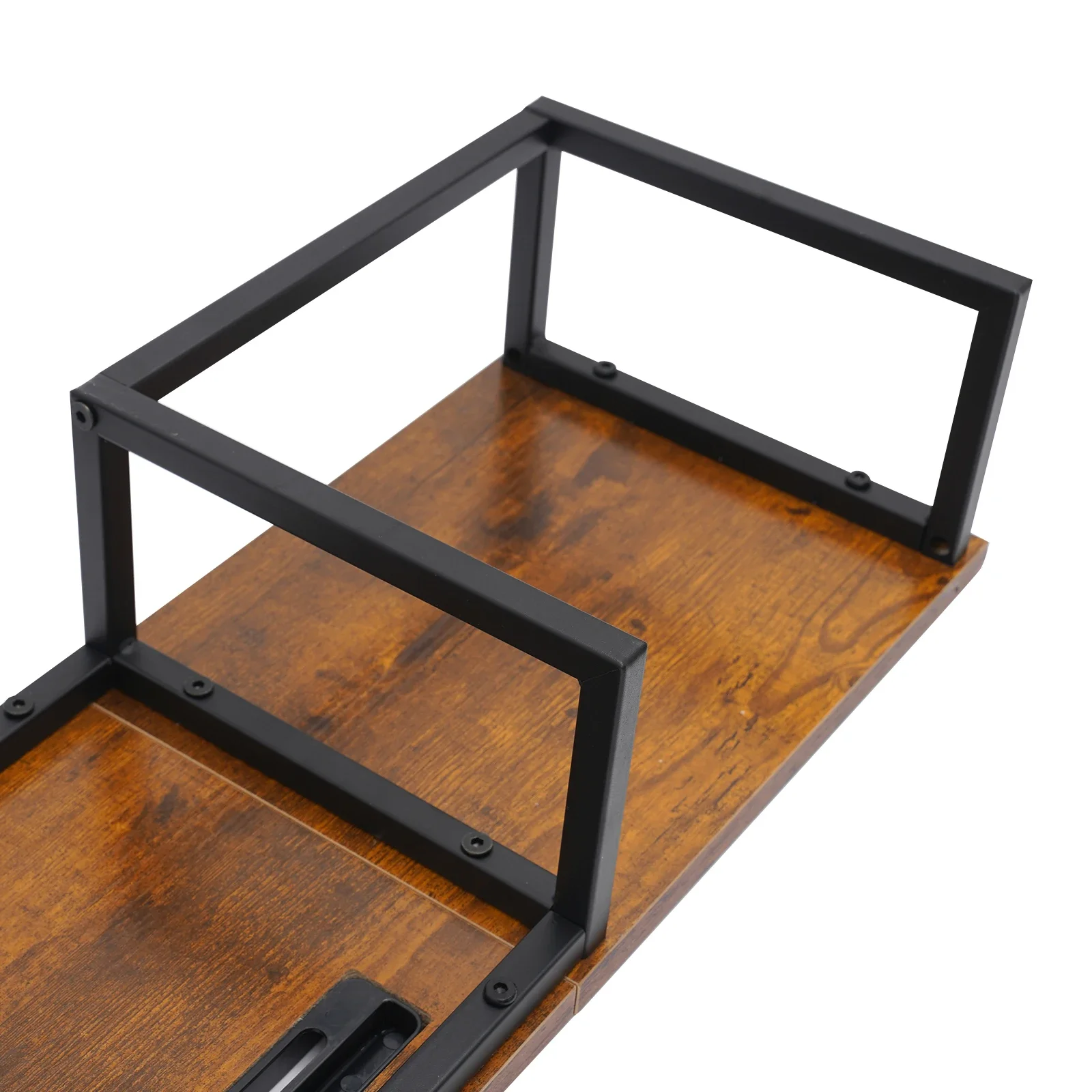 Computer-Rack, Computer-Monitorständer, mit Schublade, Monitor-Boost-Ständer 39,37 x 9,45 x 5,7 Zoll für Arbeitszimmer, Schlafzimmer, Büros – Detail 8