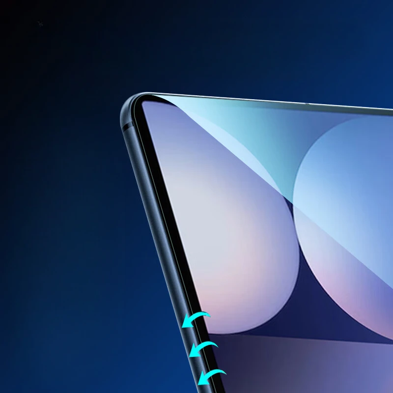 Clear Tempered Glass Screen Protector for Large Tablets - Full Coverage