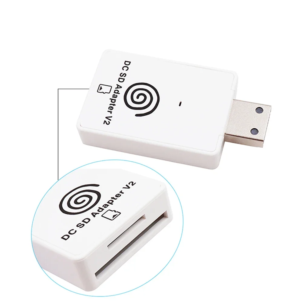 SD Card Reader TF Card Adapter+CD with DreamShell Boot Loader Electronic Machine Accessories for Sega Dreamcast