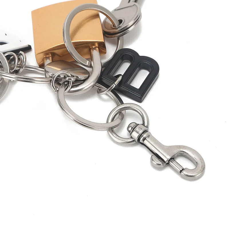 

24SS Pendant Keychain Silicone Metal Electroplated Shoulder Bag Handbag Decorative Accessories Luxury Valentine's Day Gift