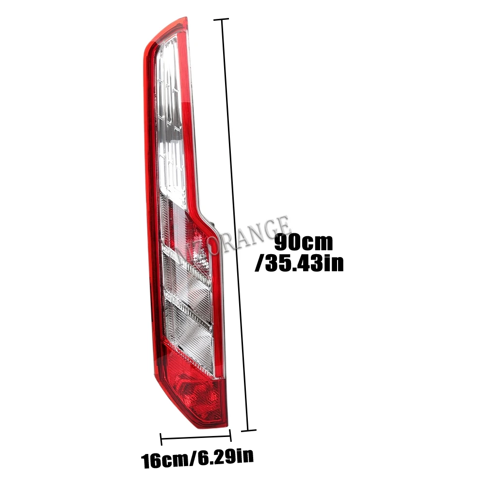 3e remlicht Voor Ford Transit Tourneo Custom 2012-2021, 3rd Derde Remlicht Achter Waarschuwingslampje Achterlicht High Mount Stop Lamp Zwart