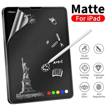 Pellicola Protettiva Opaca per iPad 10a 9a 8a 7a 6a 5a Generazione Pro 11 2022, Protezione Schermo per iPad Mini 7 6 Air 5 4 3 2 1