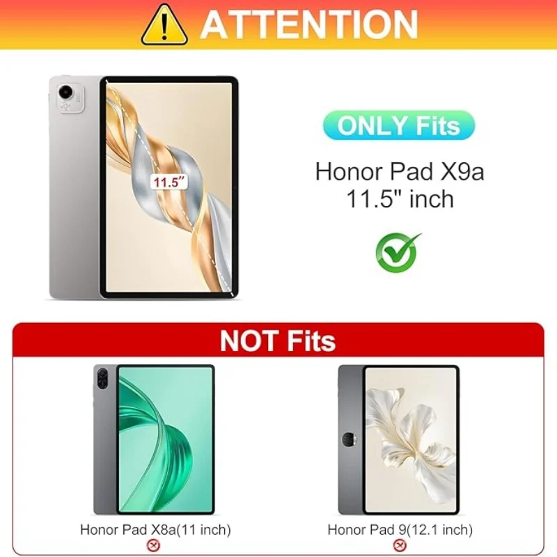 Premium Transparent Tempered Glass Screen Protector - 11.5 inch, 9H Hardness, Anti-Scratch & Anti-Fall