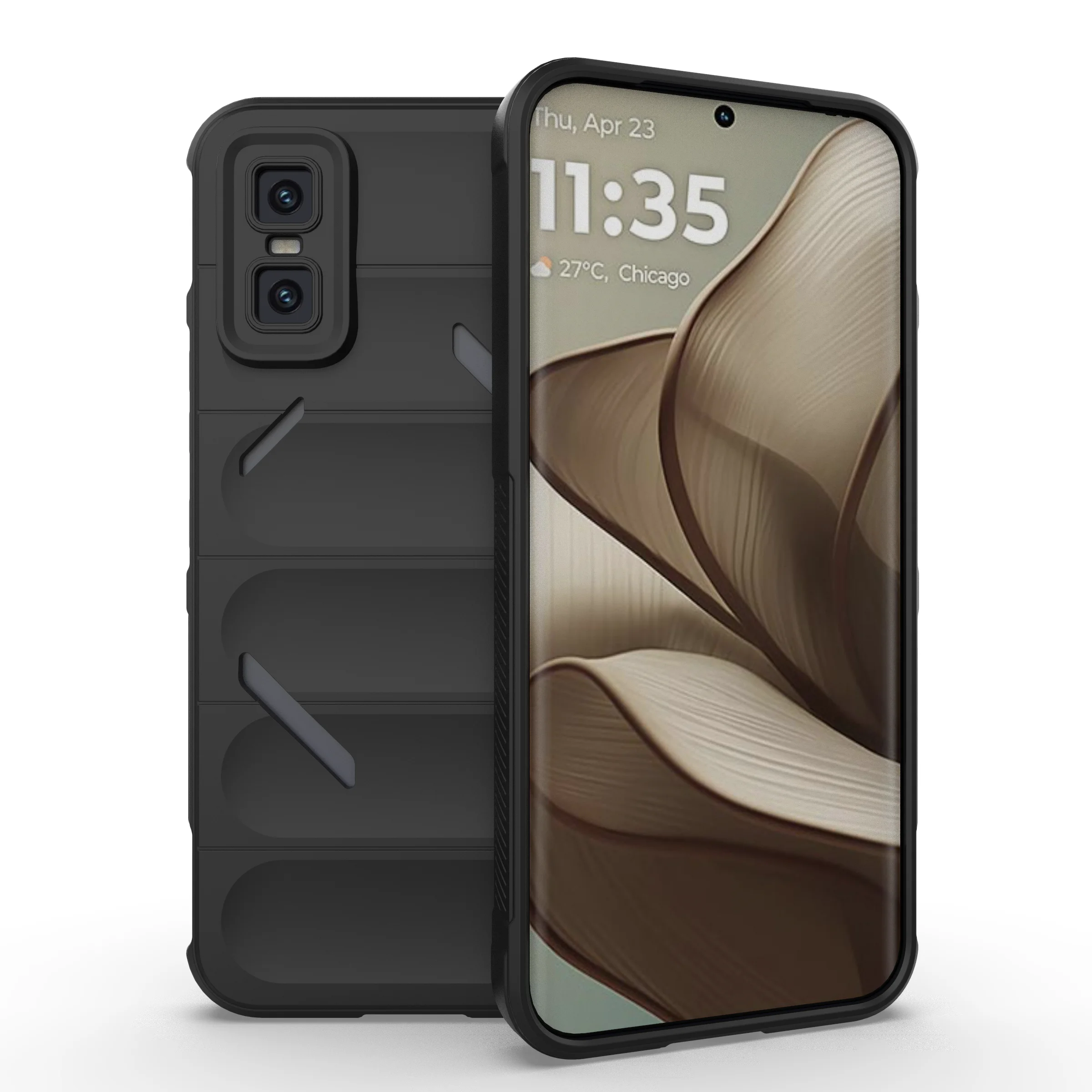 Liquid Silicone Fashion Classic Non-Slip Protective Bumper Case - High Quality