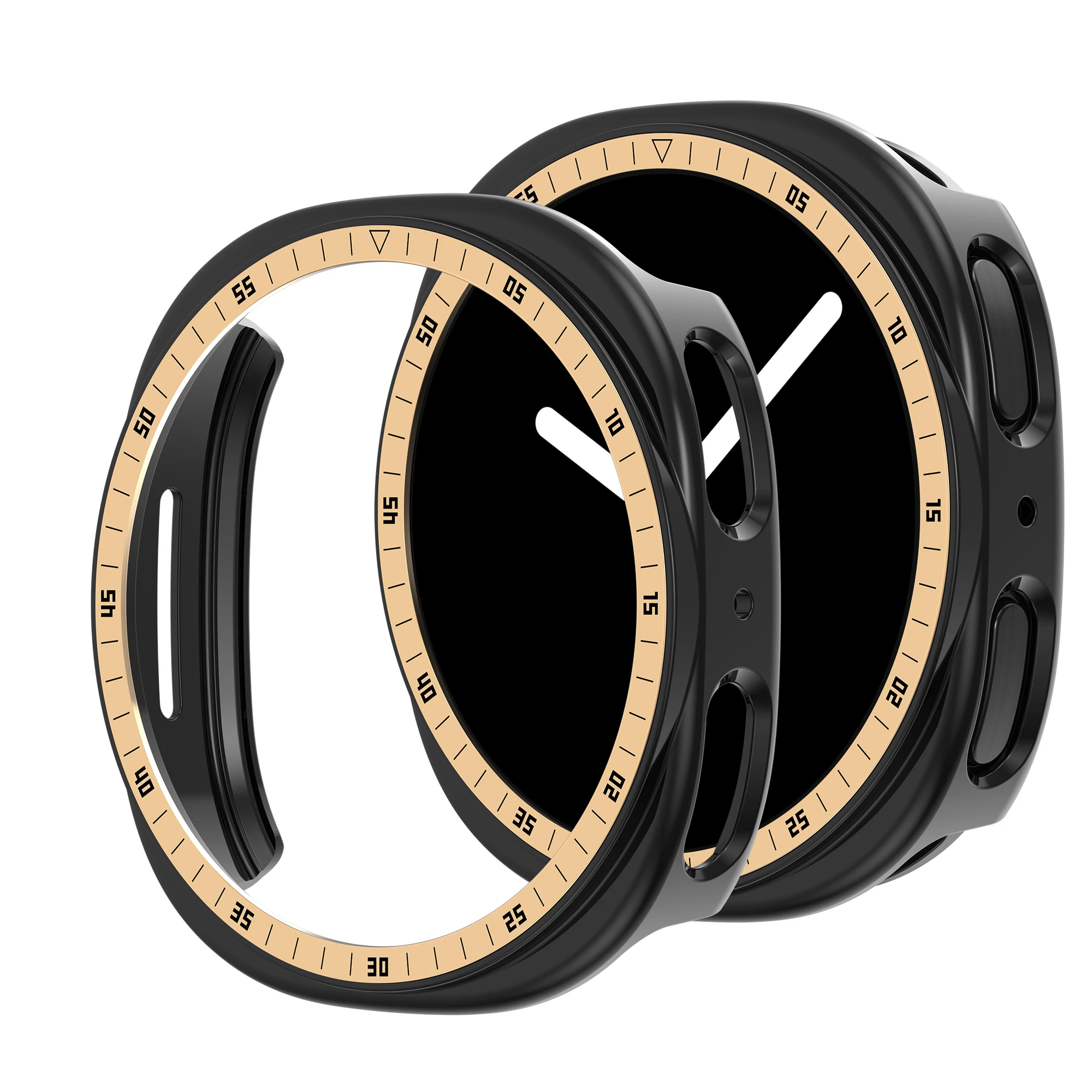 Bezel Ring Cover: Premium Protective Case with Hard PC Bumper