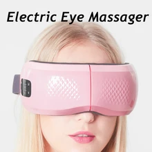 

Bluetooth Eye massager Music Multifunction White Kneading Vibration Pink Massage Beauty Skin Hot Compress Help Sleep Eye massage