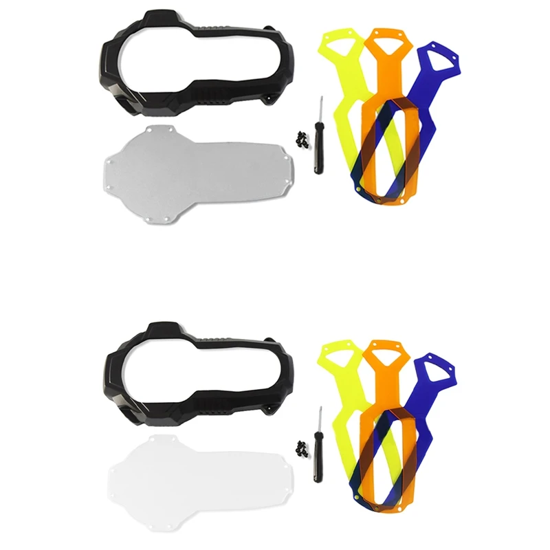 

Headlight Protector With 3 Fluorescent Covers For BMW R1200GS LC GSA R1250GS R 1250GS ADV Adventure