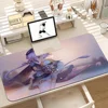 Qiqi Genshin Impact Custom Skin Desktop Desk Mat Kawaii Gaming Accessories Students Writing Pad for PC Computer Table 4