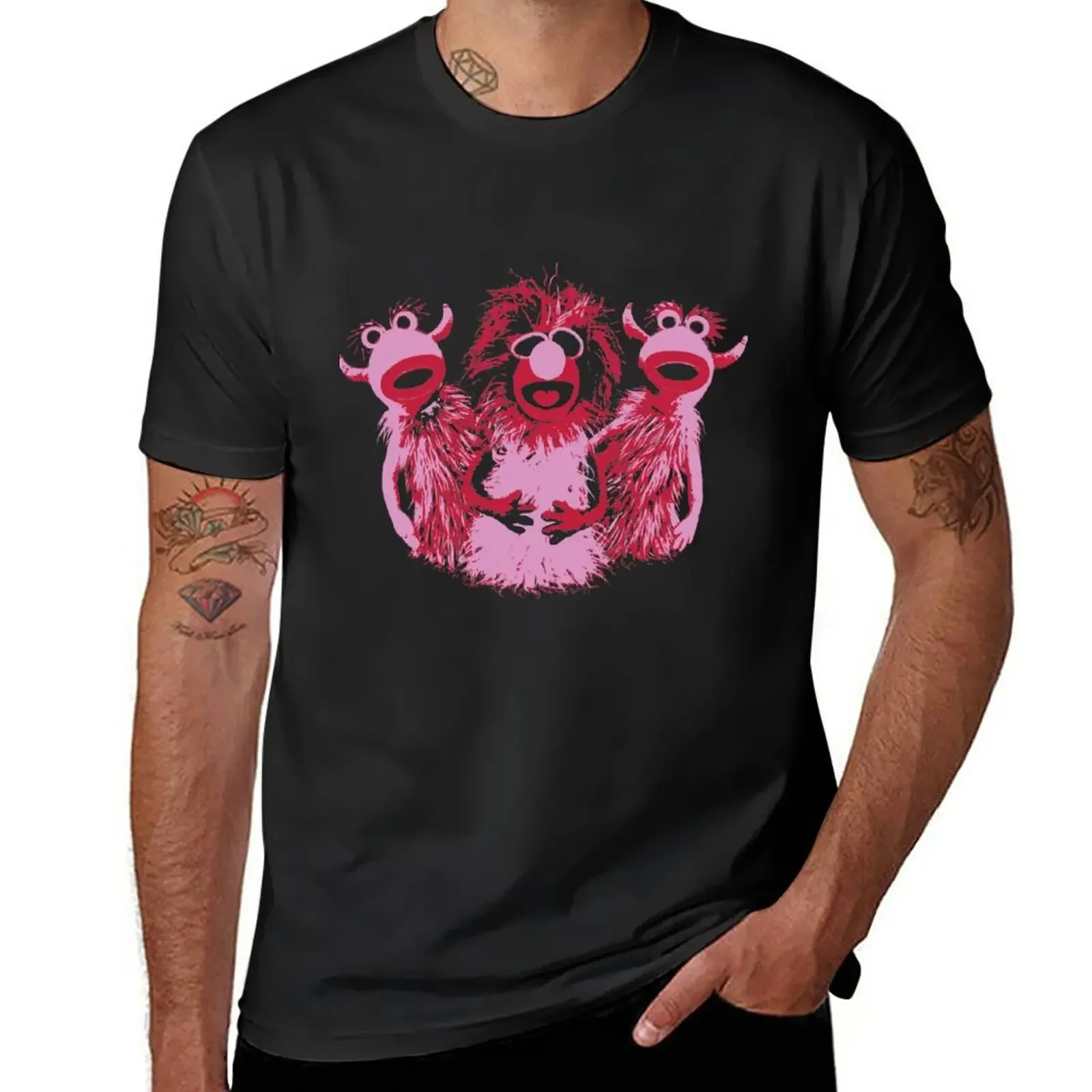 

Mahna Mahna! - Pink! T-Shirt anime clothes plus sizes t shirt men