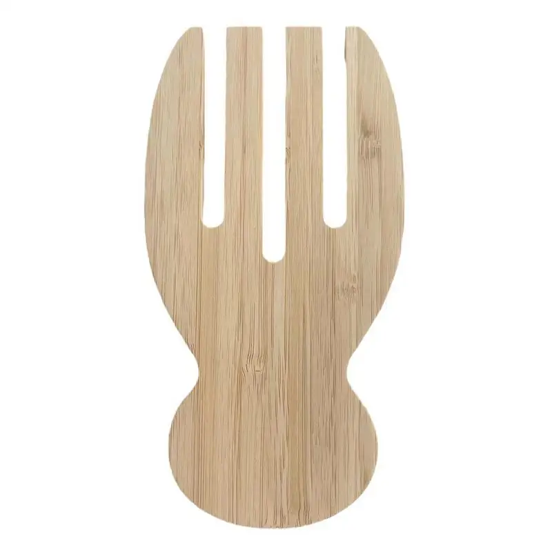 Wood Salad Server 2pcs Wooden Salad Claws For Serving Creative Kitchen Tool With Smooth Surfaces Hand Grinding Hand For
