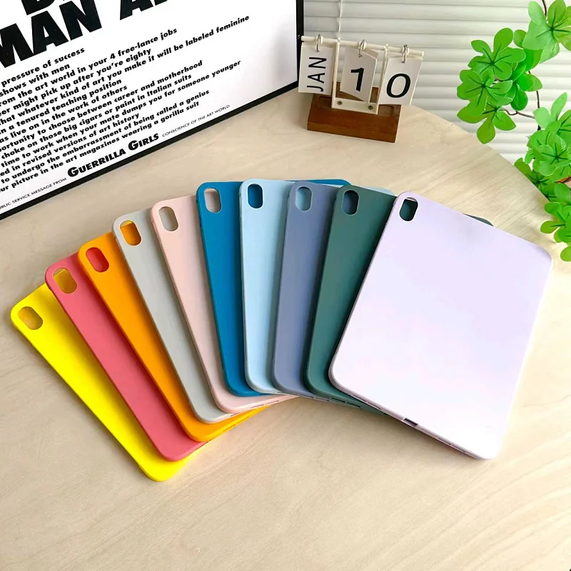 Ultradünne weiche TPU-Hülle für iPad A16 11. Generation Air 11 M4 Funda iPad Air 4 5 10. Generation 10.9 Pro 11 10.2 9.7 Mini 6 Stoßfeste Tablet-Schutzhülle – Detail 4