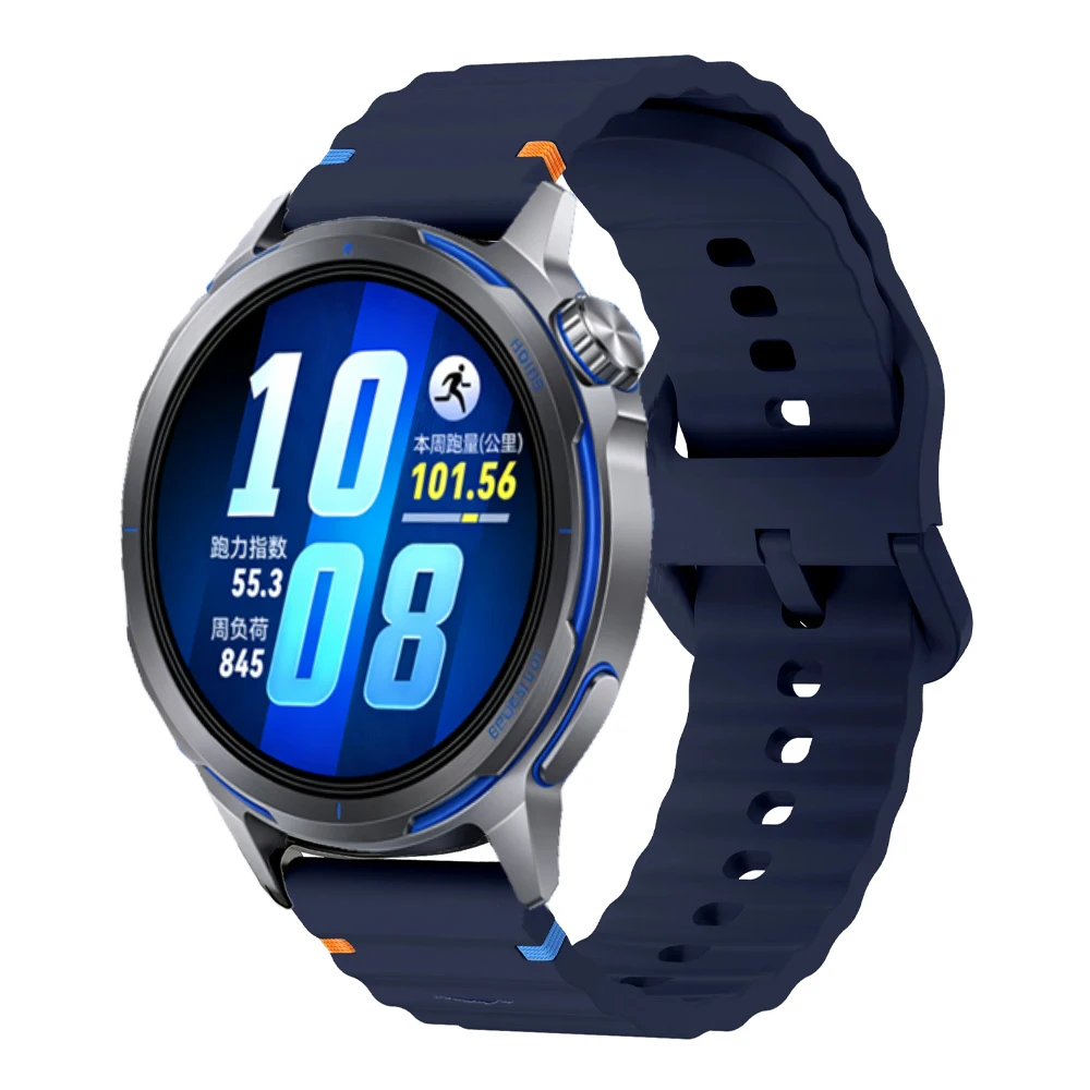Soft Silicone Adjustable Watch Strap, 18/20/22mm - Multiple Sizes and Colors Available