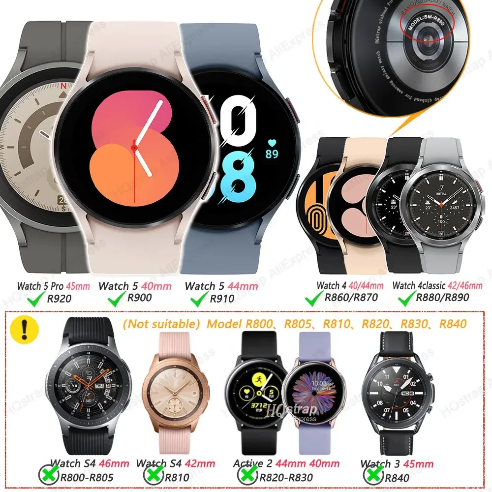 Premium No-Gaps Silicone Leather Watch Strap – Universal Fit