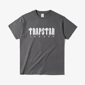 Trapstar London  Printed T-Shirt men Summer Breathable Short Sleeve Oversized Cotton Brand T Shirts Men's Clothing T-Shirt S-3XL 2