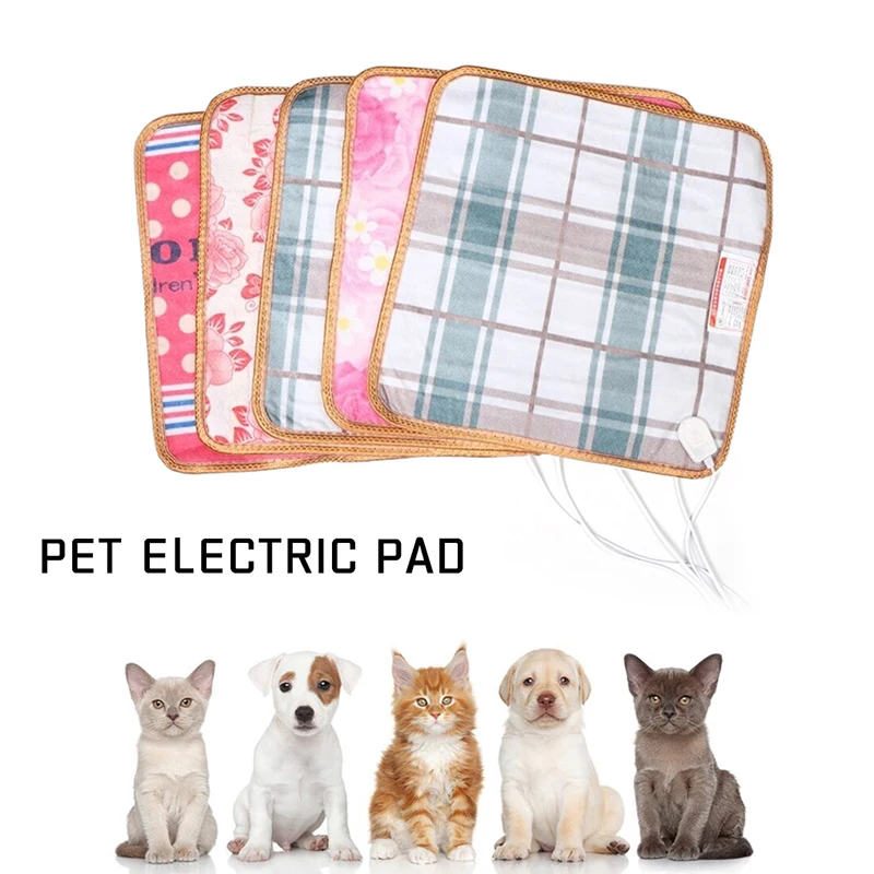 Heating Pad 20W 220V Pet Dog Cat Waterproof Electric Heating Pad Body Winter Warmer Mat Bed Blanket Animals Bed Heater Pets Accessories