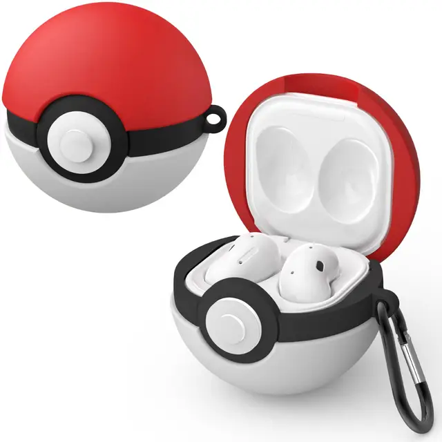 Poke Ball for Samsung Galaxy Buds 2Pro Soft Silicone Case