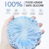 Antimicrobial Silicone Body Scrubber,Exfoliating Body Wash Scrubbers for Sensitive Skin,Shower Body Brush,Gentle Massage 2