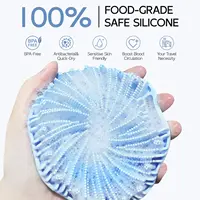 Antimicrobial Silicone Body Scrubber,Exfoliating Body Wash Scrubbers for Sensitive Skin,Shower Body Brush,Gentle Massage 2