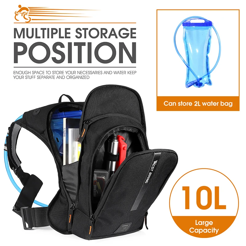 Best Hydration Backpack Mountain Biking  Mountain Bike Hydration Backpack  - Biking - Aliexpress