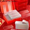 60 Sheets/Box Multipurpose Transparent Double-sided 60 Pcs Reusable Washable Waterproof Double Sided Adhesive Tape 1
