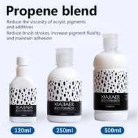 Chagall acrylic pigment special acrylic blend 120ml/250ml/500ml acrylic pigment white medium blend 1