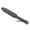 Black PU Leather Horse Whip,Horse Training Crop Whip 5