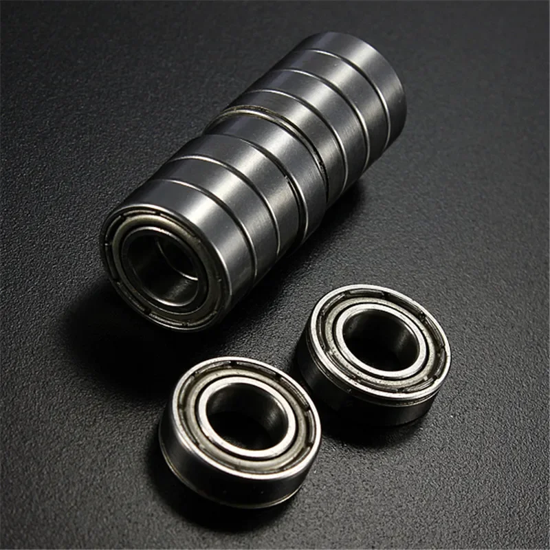 688ZZ Bearing 10PCS/Set 8x16x5 mm/10x19x5mm Miniature 688Z Mini Ball Bearings 618/8ZZ Parts Deep Groove Flanged Pulley Wheel ball bearings,metal shielded ball bearings
