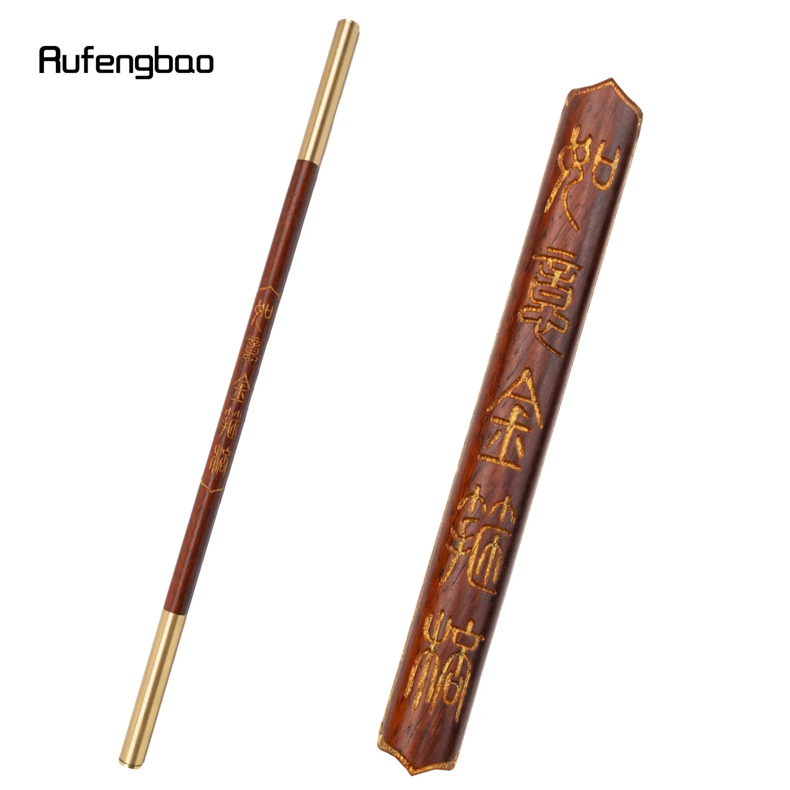 

Brown Wooden Traditional Fashion Handmade Wand Exquisite Altar Supplies for Energy Healing, Cosplay, and Rituals 45cm