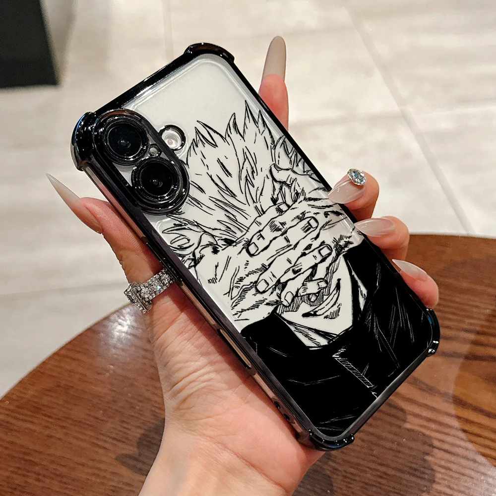 Jujutsu Kaisen Gojo Satoru Plated Airbag Phone Case