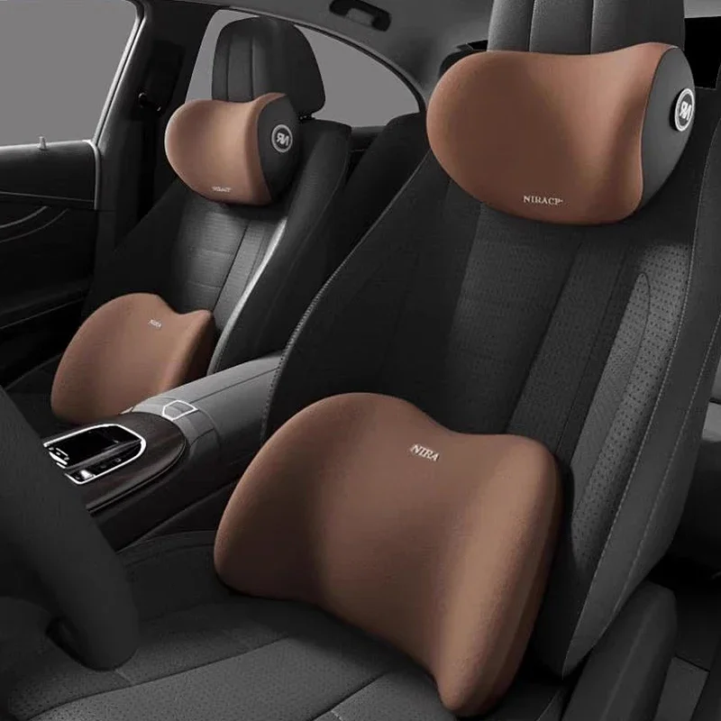 Car Neck Pillows Car Headrest Cushion Support Seat Accessories For Morris Garages MG 7 6 5 ZS MG4 EV ONE Cyberster HS MG3 EZS