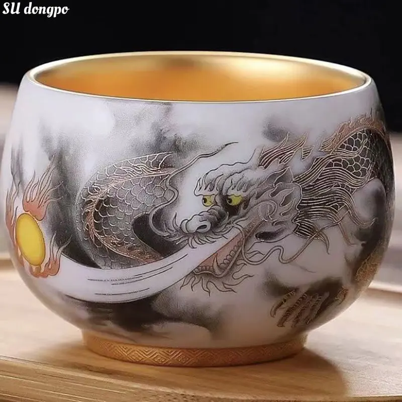 gilded-auspicious-dragon-spitting-beads-single-cup-chinese-style-sheep-fat-jade-tea-cup-luxury-and-retro-business-gifts