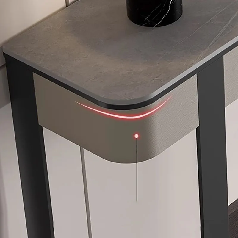 Squisito tavolo da ingresso europeo Classico portaoggetti Semplice tavolo consolle glamour Bellezza Trendy Schreibtisch Mobili da soggiorno - immagine 4
