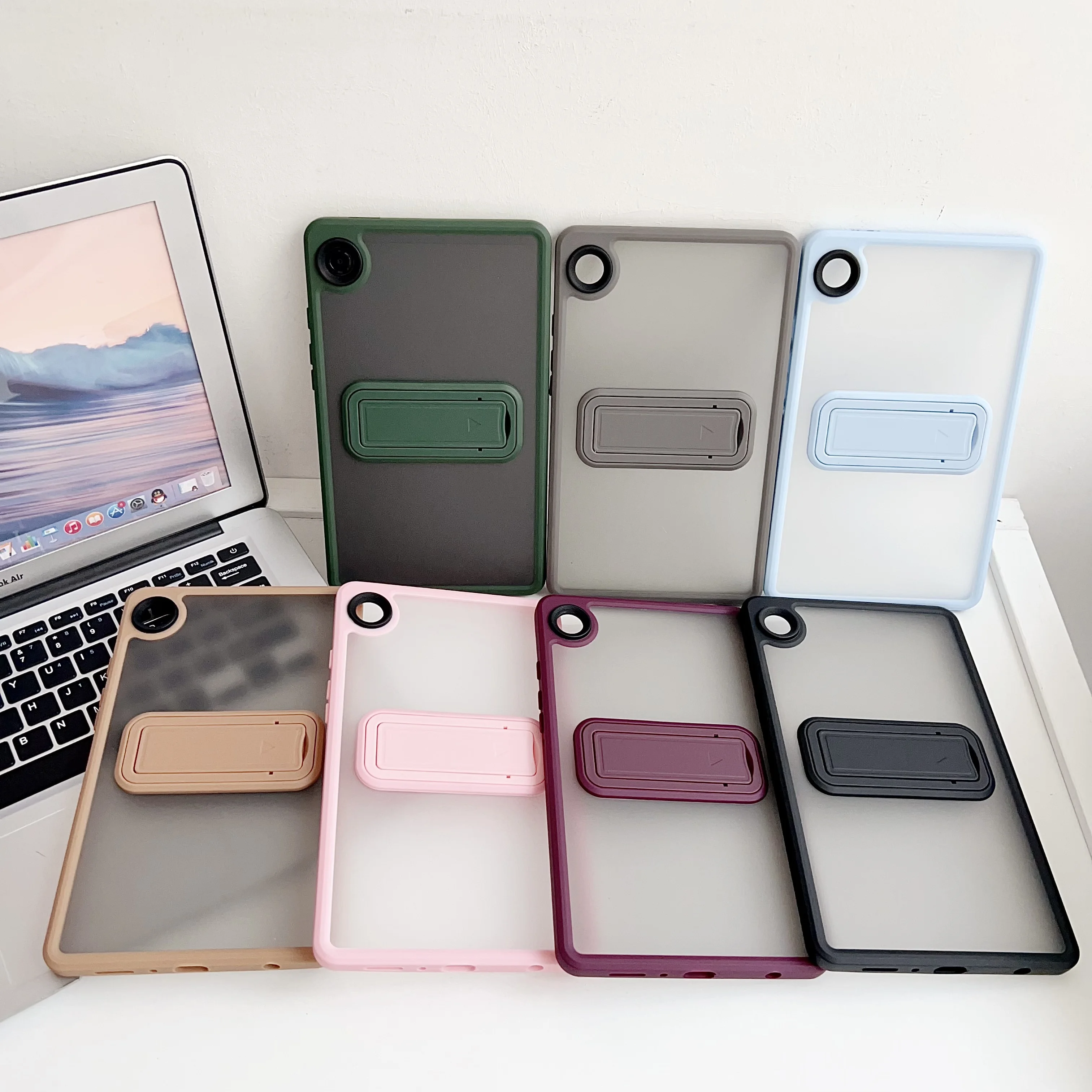 Durable Hard PC+TPU Stand Tablet Case