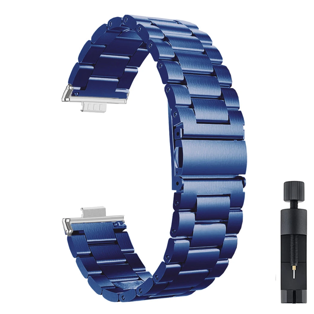 Elegant Stainless Steel Watch Band Bracelet - Premium Metal Strap
