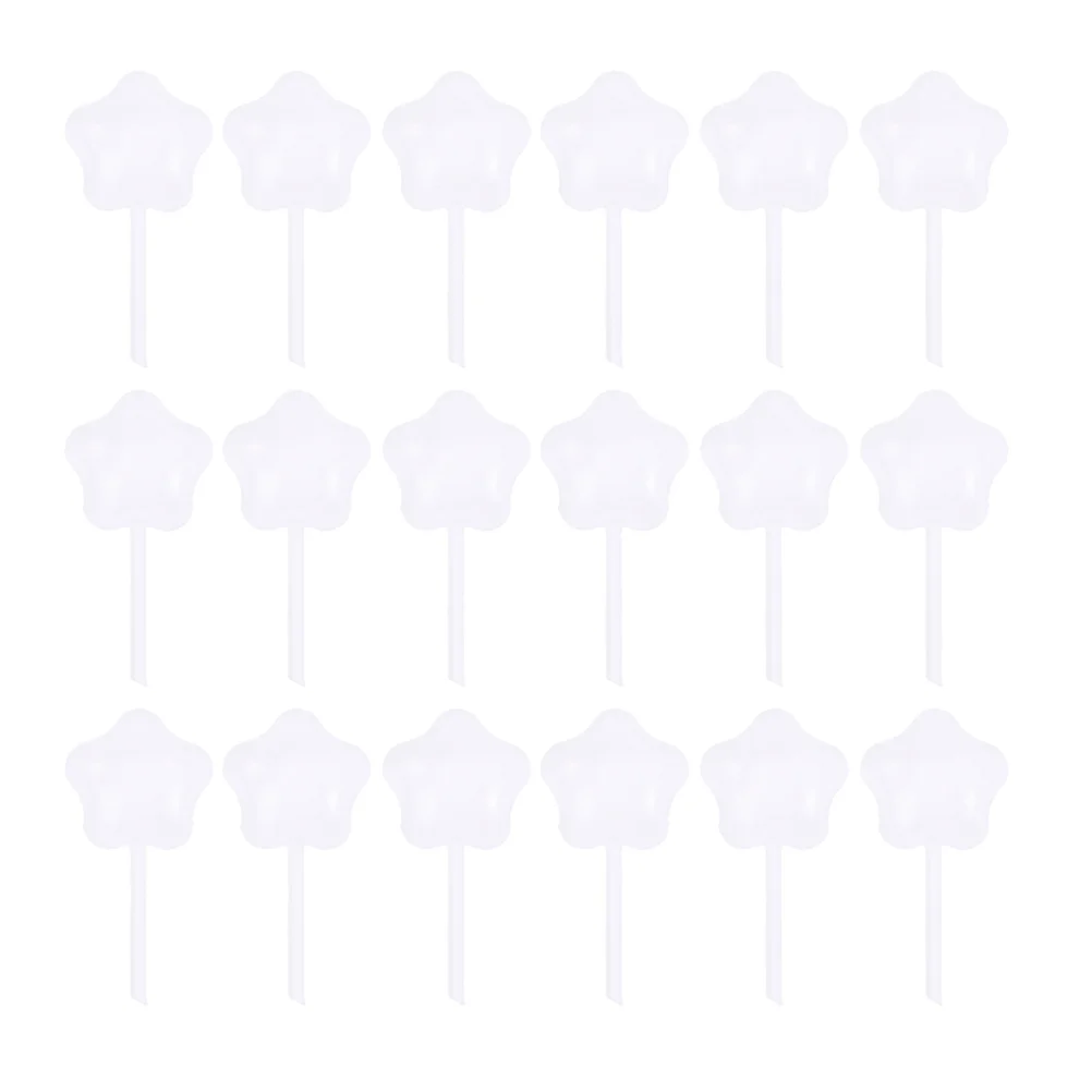 

50 Pcs Star Dropper Cupcake Pipette Disposable Food Grade Plastic Straws