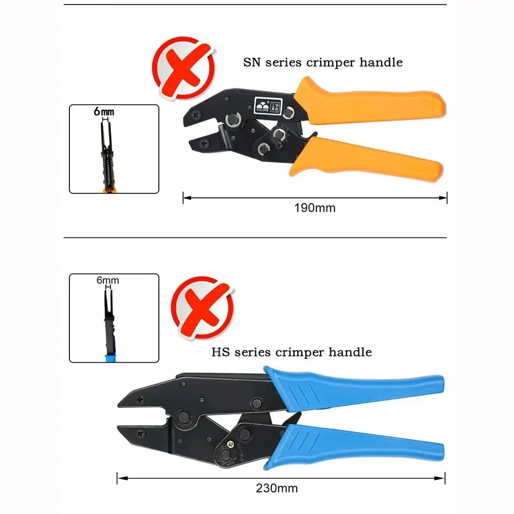 Carbon Steel Crimping Pliers Jaw 4mm Width for Crimping