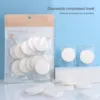 10/20 pieces compressed towel portable compressed face wash towel disposable facial cleansing thick non-woven makeup wipes 1