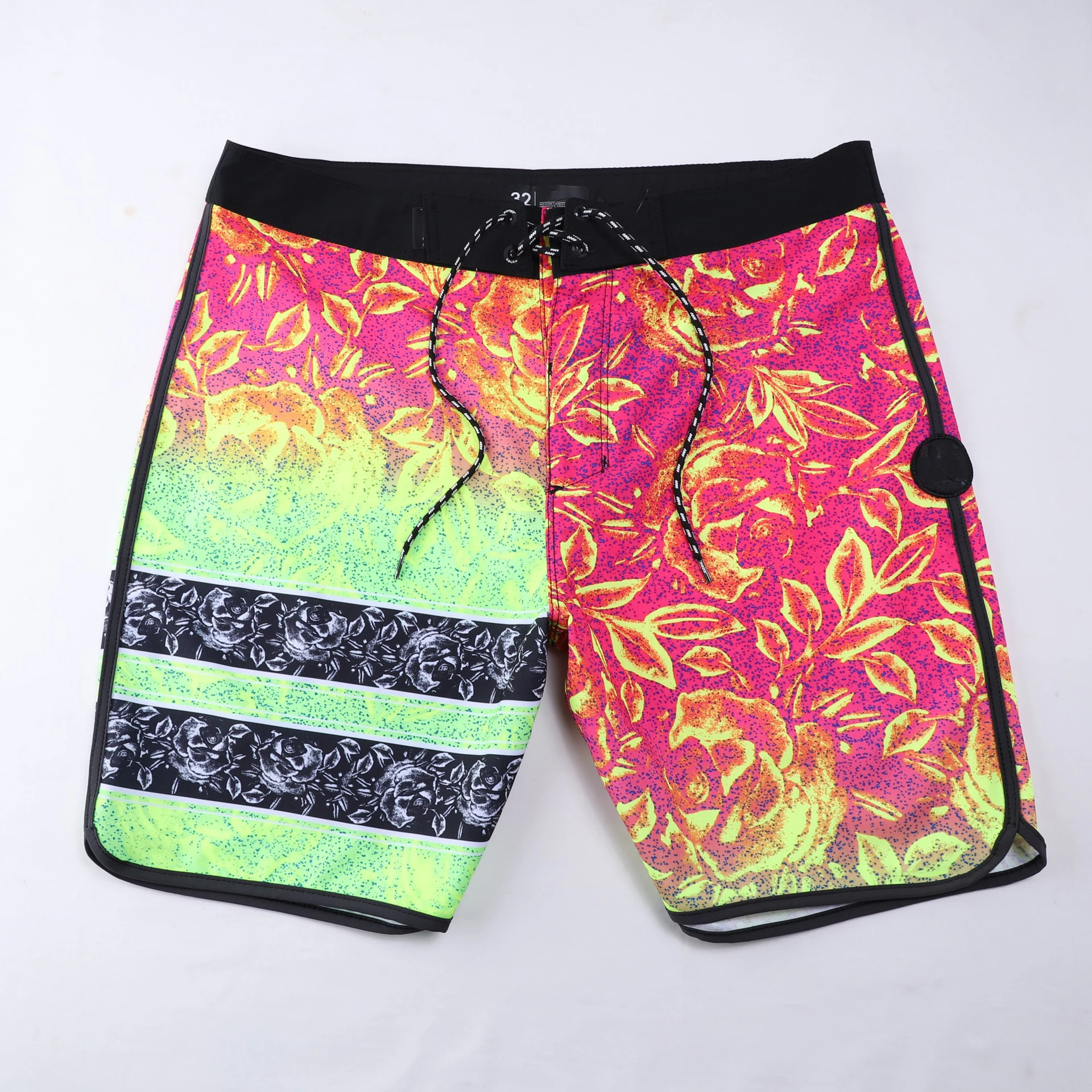New Fashion Trend Brand Beach Shorts For Men Bermuda Shorts Waterproof Quick-drying Swimwear Casual Diving Surfing Boardshorts 5