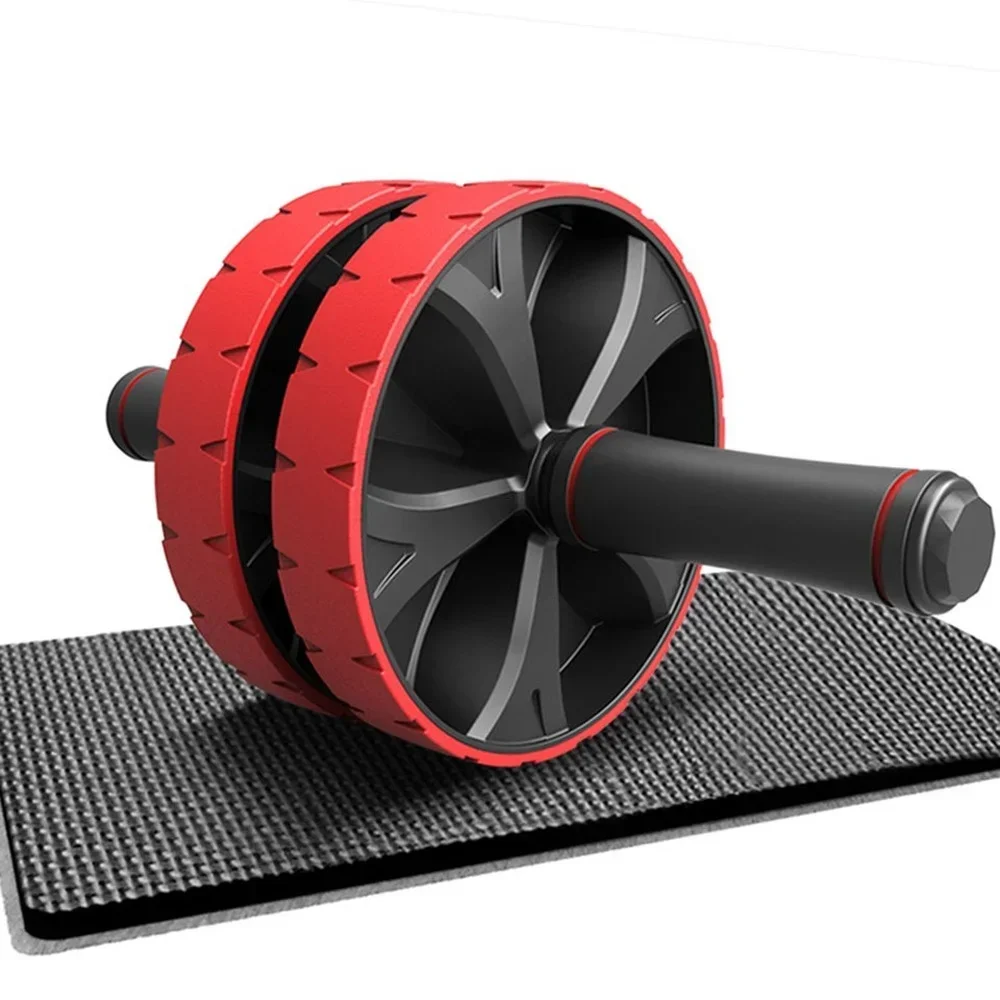 Abs New Keep Fitness Wheels No Noise Ruota Addominale Ab Roller Con Tappetino Per Esercizi Muscle Hip Trainer Equipment