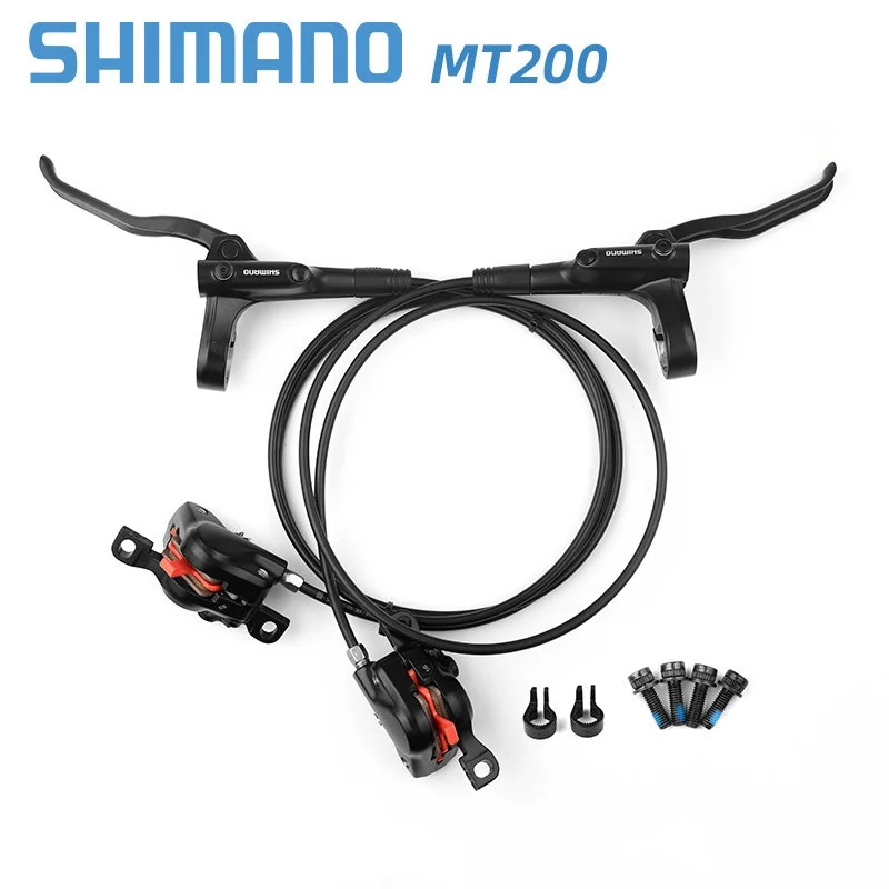 Набор гидравлических дисковых тормозов SHIMANO MT200 MT201 M315 в комплекте тормозные