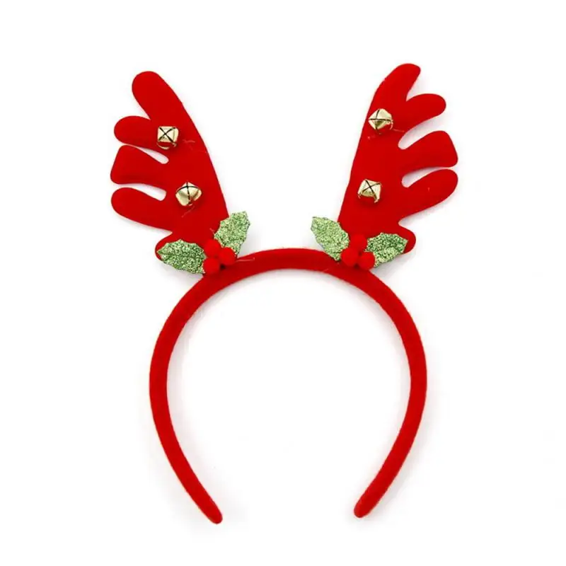 Christmas Headband Reindeer Antlers Horn Christms Tree Hair Band Headwear New Year Party Christmas Gift