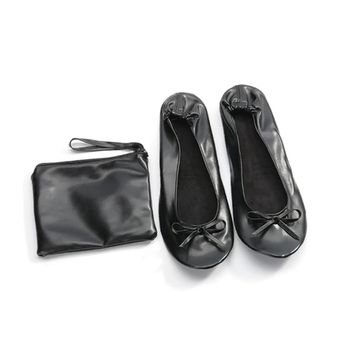 After Patry Shoes Foldable Ballet Flats Portable Travel Fold up