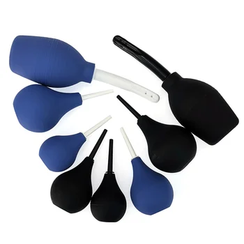 Enema Cleaning Container Vagina & Anal Cleaner Douche Bulb Design Medical Rubber Health Hygiene Tool Sex Toys For Woman/Man 6