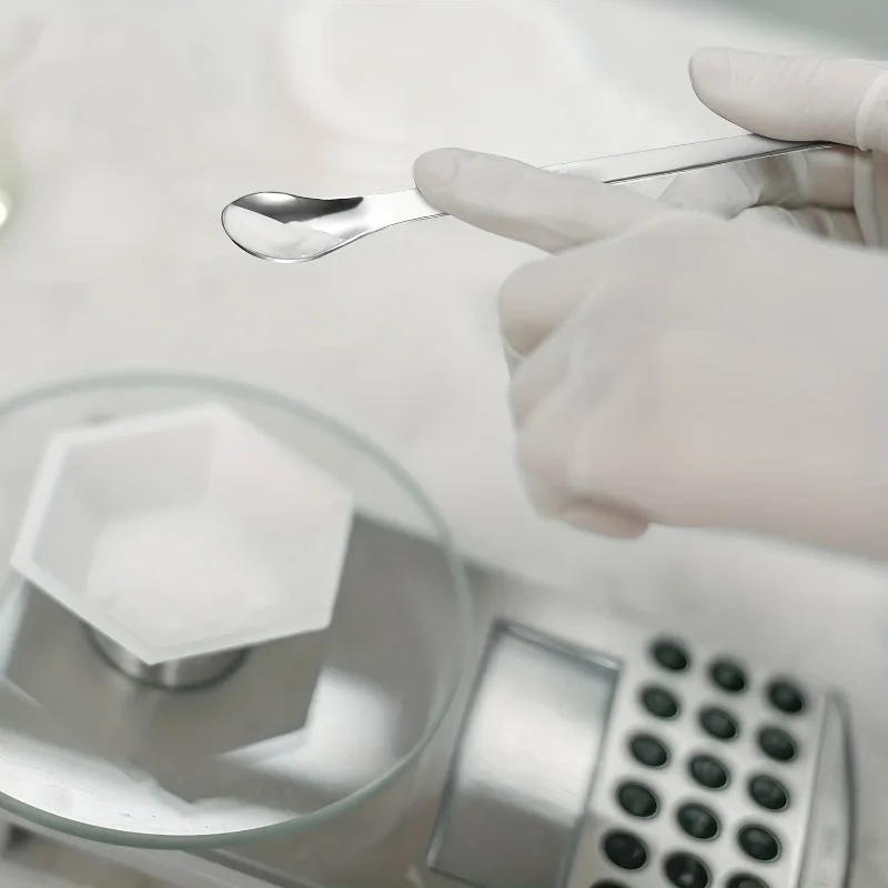 Stainless Steel Double-Headed Medicine Spoon for Accurate Dosage Measurement