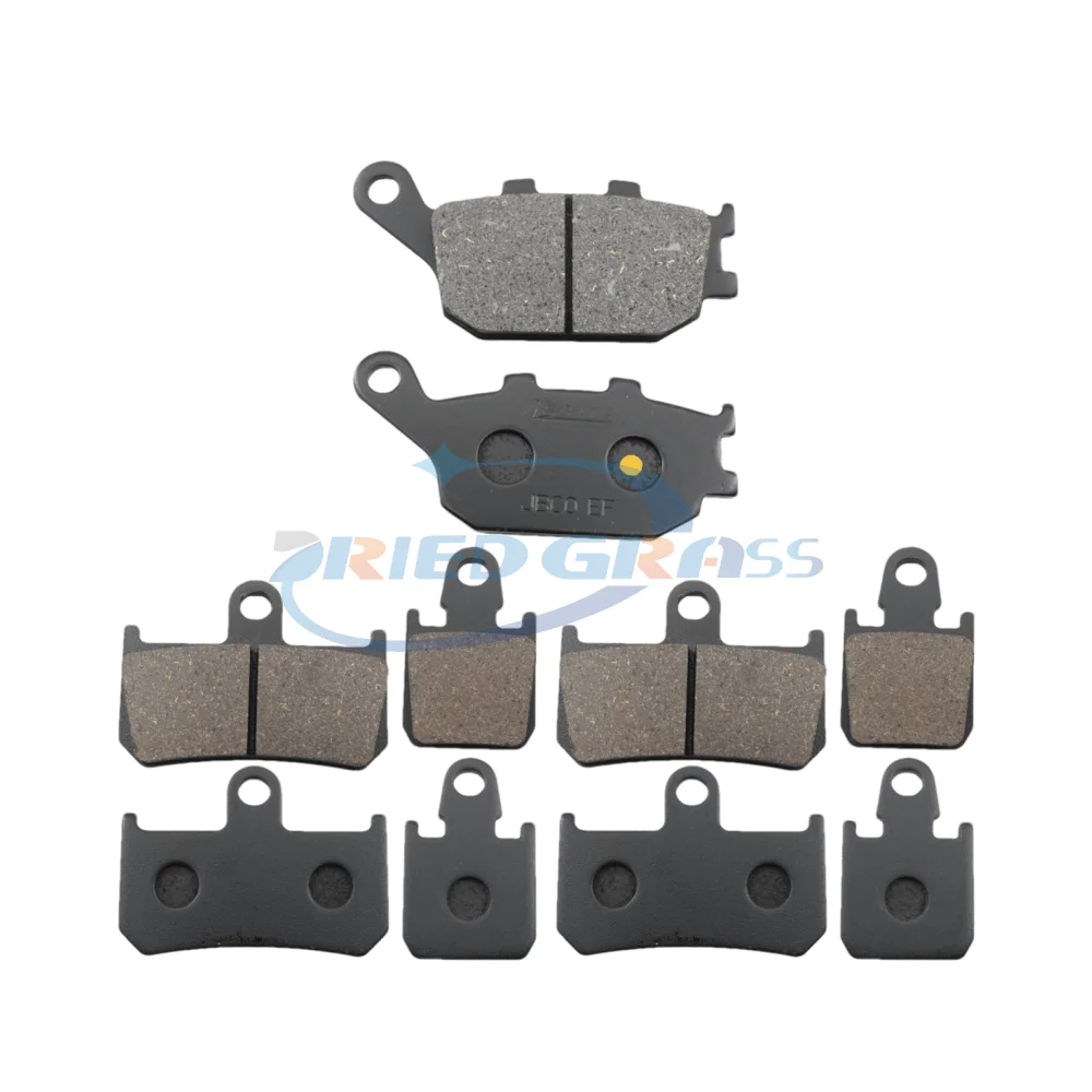 

Motorcycle front and rear brake pads for Yamaha YZF R1 (6 piston radial caliper) 2007 2008 2009 2010 2011 2012 2013 2014