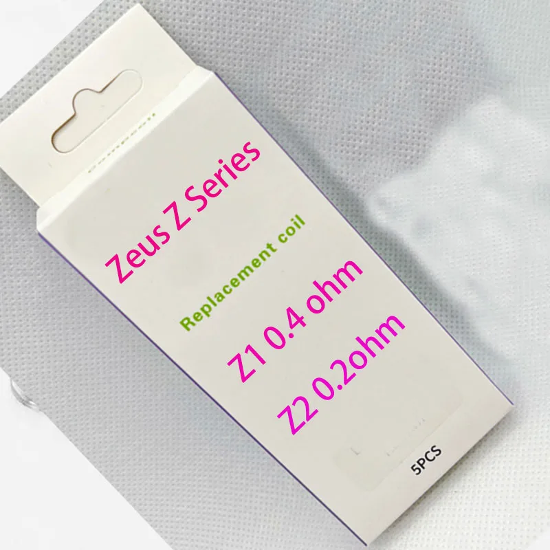Zeus Z Series Z1 Mesh Coils 0.4Ohm Z2 Mesh Coils 0.2Ohm Per Zeus Sub Ohm Auricolare Parti Di Copertura Protettive