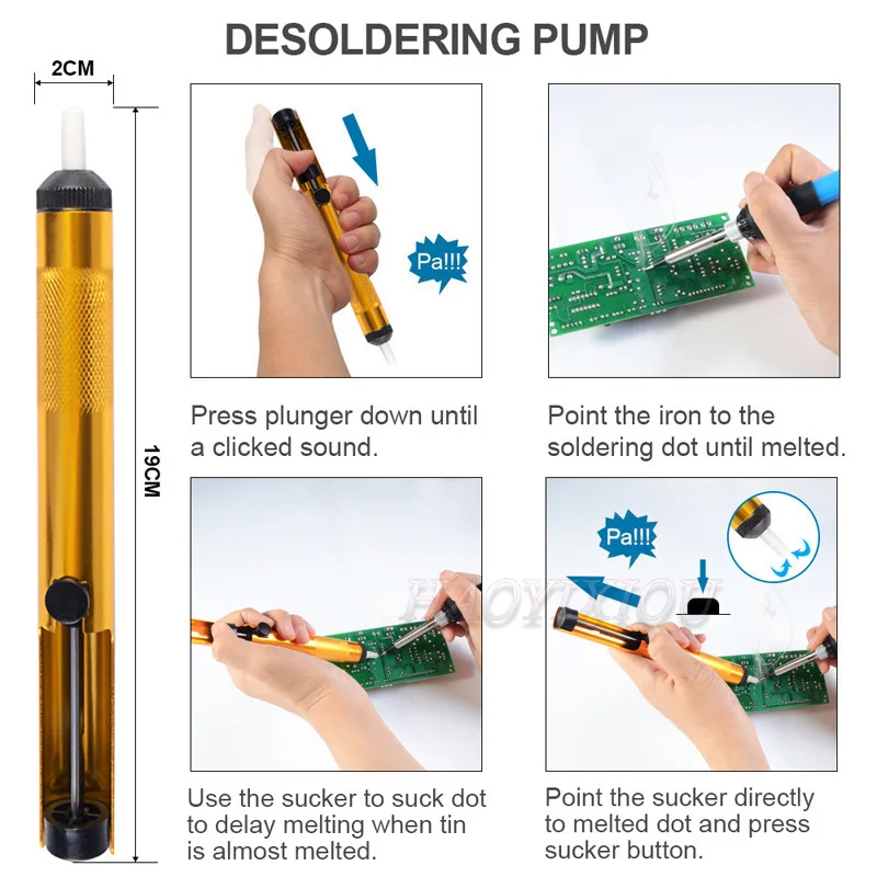 Wholesale 50W EU/US Electric Soldering Iron Kit Internal Heating Gun  Handheld Automatically Send Tin Welding Station Repair Tool From  Baisidatools, $40.1