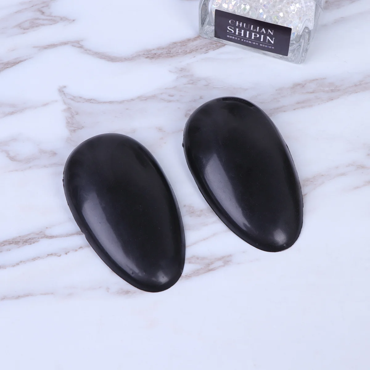 

Hair Dye Earmuffs Black Professional Ear Protectors Hair Coloring Ear Cover Ear Caps Supplies for Salon Barber Dyeing