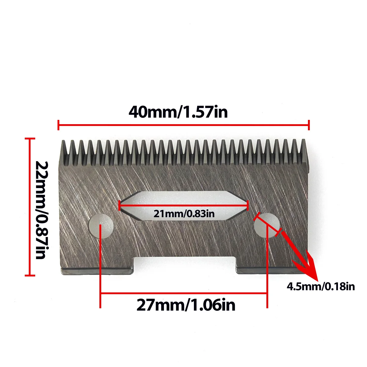 VGR V-003 バリカン セラミック刃 Professional VGR V-003 DLC Blade Hair Clipper Blade Trimmer